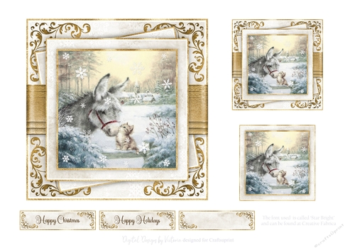 Sweet Donkey and Friends No.2