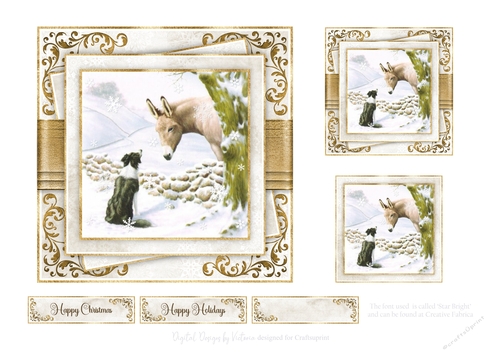 Sweet Donkey and Friends No.3