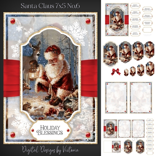 Santa Claus 7x5 No.6