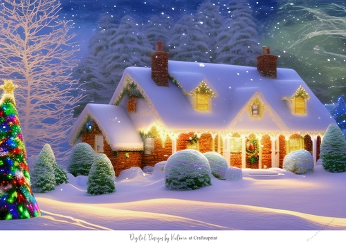 Christmas Cottage No.12