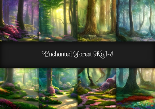 Enchanted Forest No.1-8