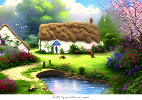 Whimsical Cottage No.1