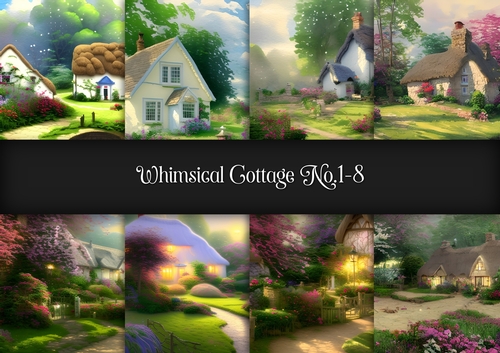 Whimsical Cottage No.1-8