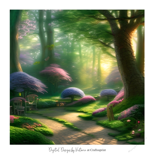 Enchanted Forest 7x7 inch No.14