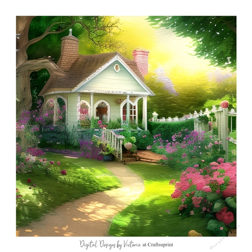 Summer House 7x7 inch No.2
