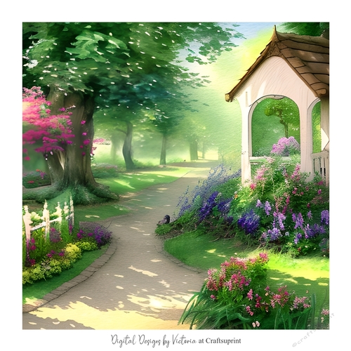 Summer House 7x7 inch No.3