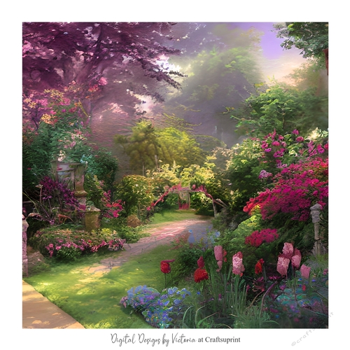 Country Garden 7x7 inch No.6