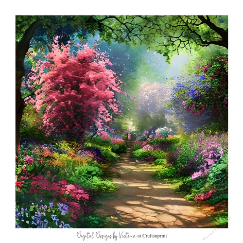 Country Garden 7x7 inch No.8
