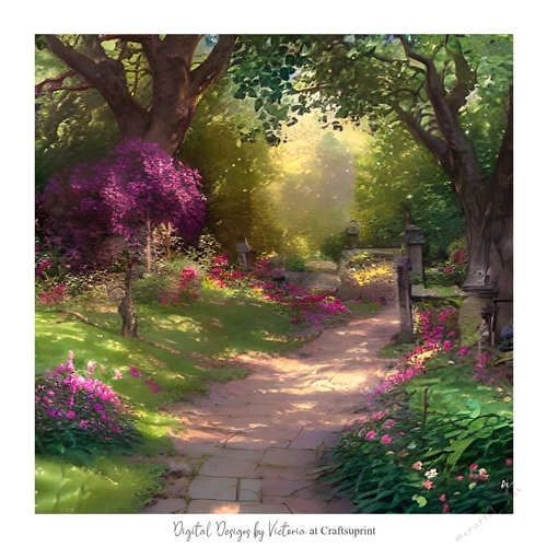 Country Garden 7x7 inch No.11