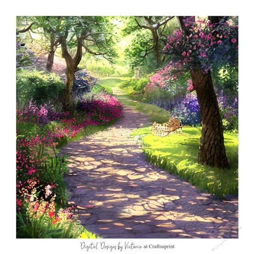 Country Garden 7x7 inch No.13