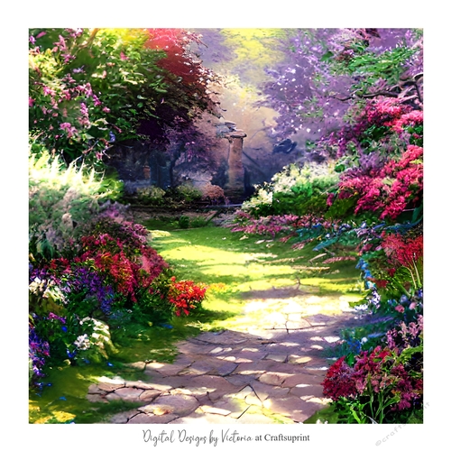 Country Garden 7x7 inch No.14