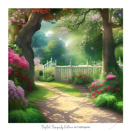 Country Garden 7x7 inch No.16