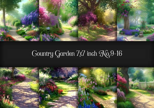 Country Garden 7x7 inch No.9-16