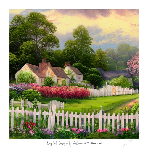 The Farmhouse 7x7 inch No.2
