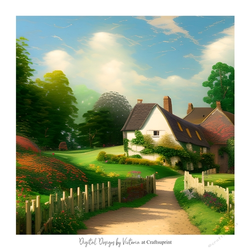 The Farmhouse 7x7 inch No.3