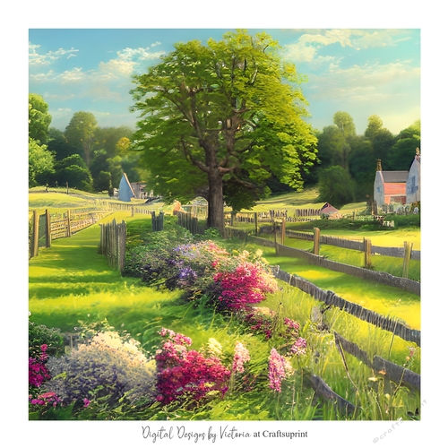 The Farmhouse 7x7 inch No.5