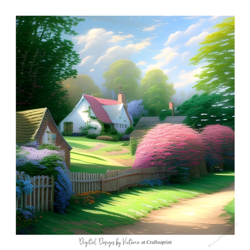 The Farmhouse 7x7 inch No.6