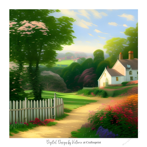 The Farmhouse 7x7 inch No.7
