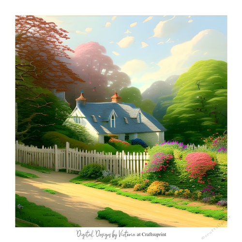 The Farmhouse 7x7 inch No.11
