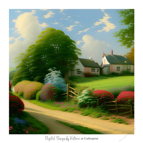 The Farmhouse 7x7 inch No.13