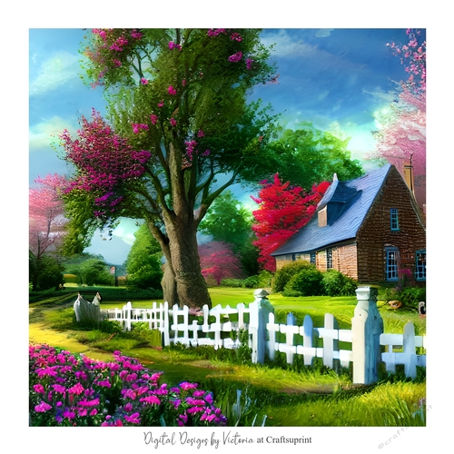 The Farmhouse 7x7 inch No.14