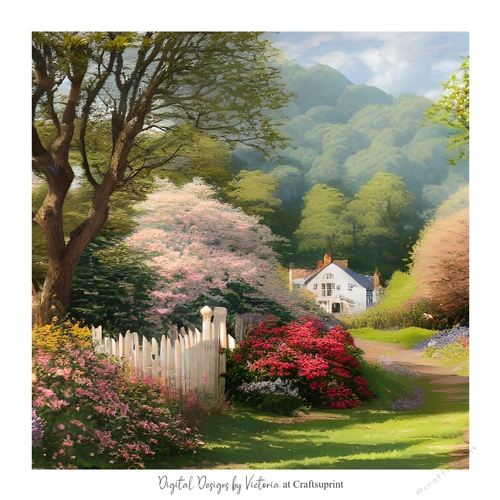 The Farmhouse 7x7 inch No.15