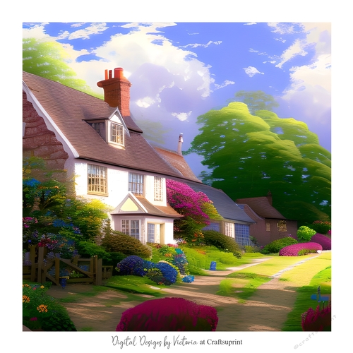 The Farmhouse 7x7 inch No.16