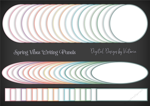 Spring Vibes Writing Panel