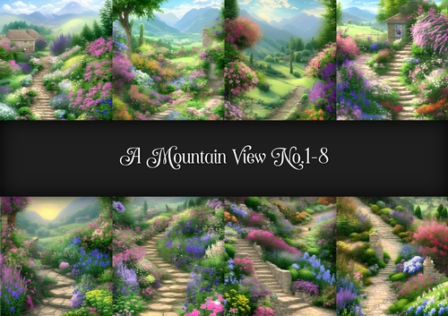 A Mountain View No.1-8