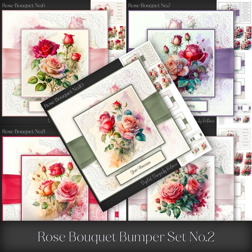 Rose Bouquet Bumper Set No.2