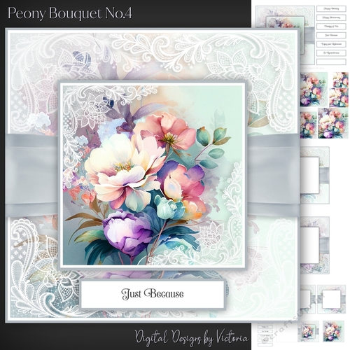 Peony Bouquet No.4