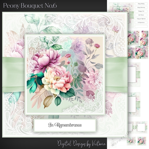 Peony Bouquet No.6