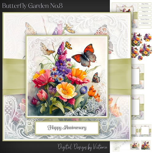 Butterfly Garden No.8