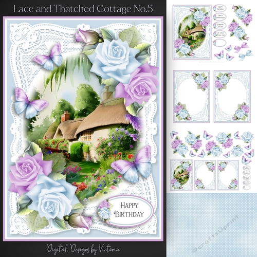 Lace and Thatched Cottage No.5