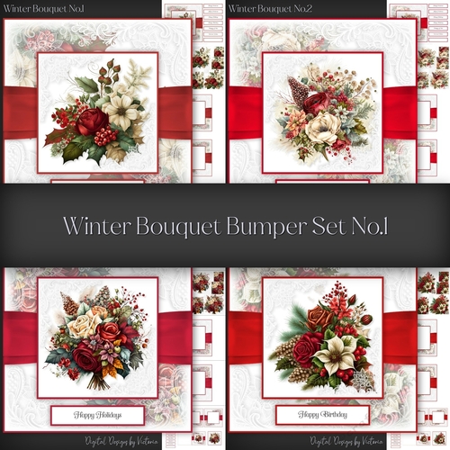 Winter Bouquet Bumper Set No.1