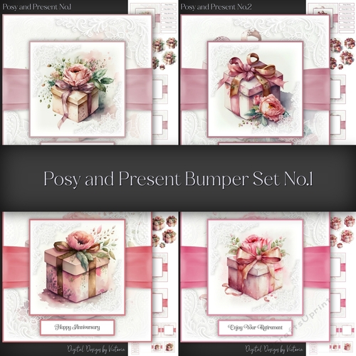 Posy and Present Bumper Set No.1