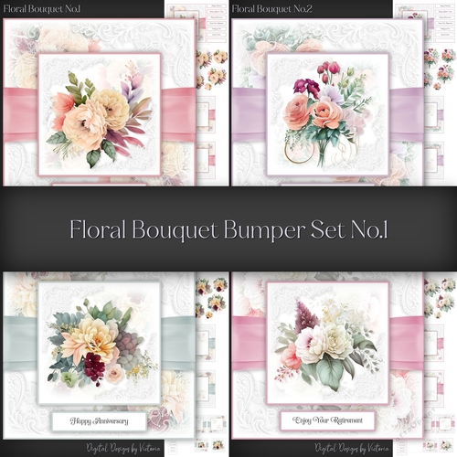 Floral Bouquet Bumper Set No.1
