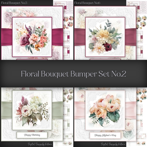 Floral Bouquet Bumper Set No.2