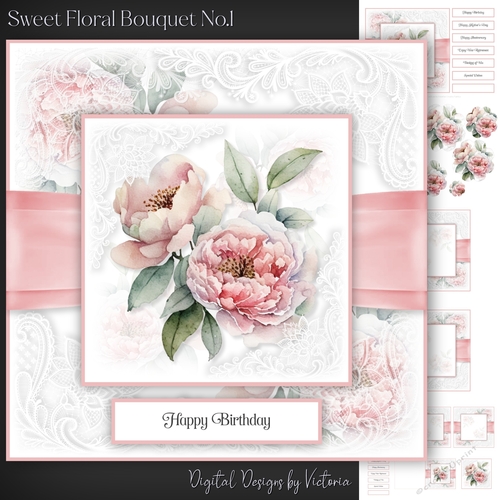Sweet Floral Bouquet No.1