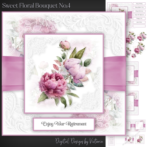 Sweet Floral Bouquet No.4