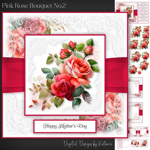 Pink Rose Bouquet No.2