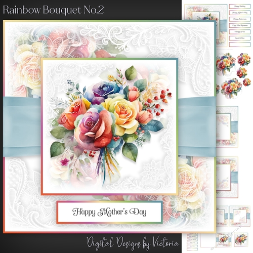 Rainbow Bouquet No.2