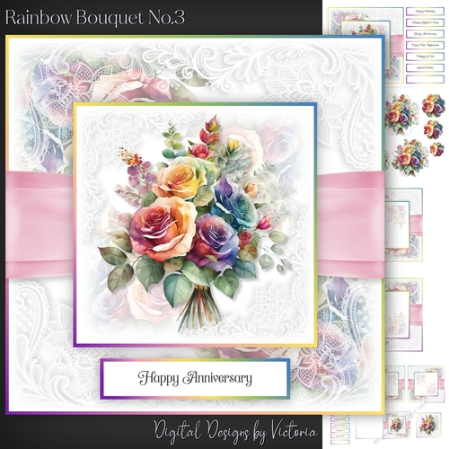Rainbow Bouquet No.3