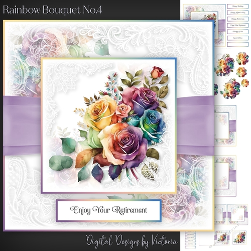 Rainbow Bouquet No.4