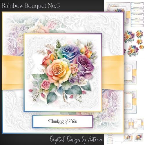 Rainbow Bouquet No.5