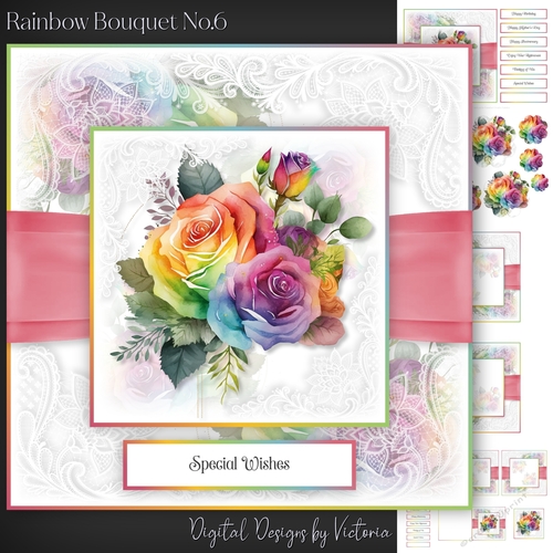 Rainbow Bouquet No.6