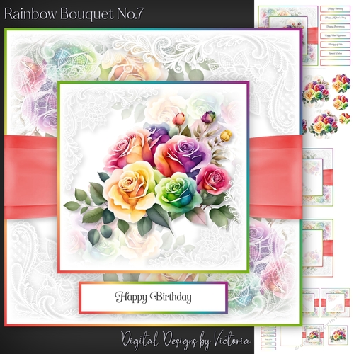 Rainbow Bouquet No.7
