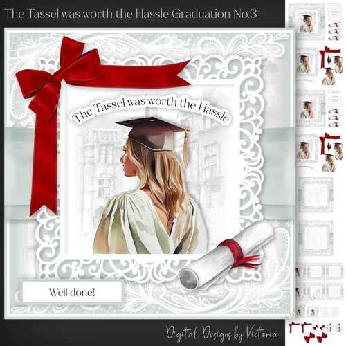The Tassel was Worth the Hassle Graduation No.3