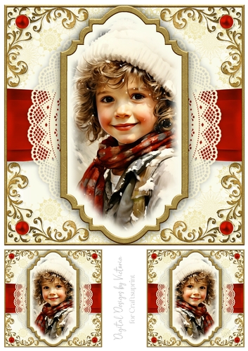 A Child at Christmas Toppers No.1