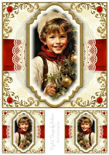 A Child at Christmas Toppers No.2